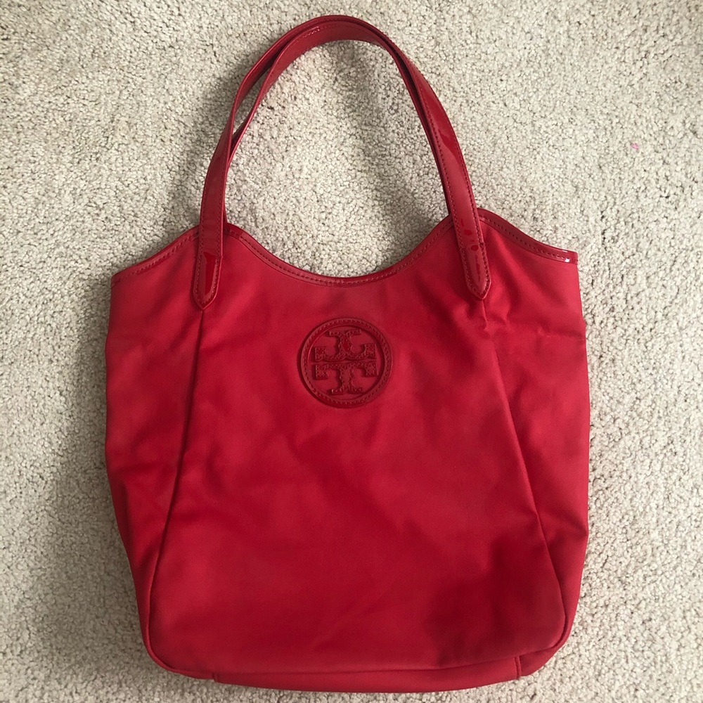 VINTAGE Red Tory Burch Bag